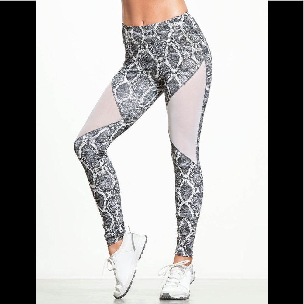 Bicknell Full length legging python print